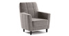 Кресло для отдыха Арно ТК 563 велюр Лаки 02 серый жемчуг