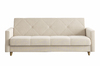 Диван-кровать прямой Даллас велюр бежевый Вивальди 4 