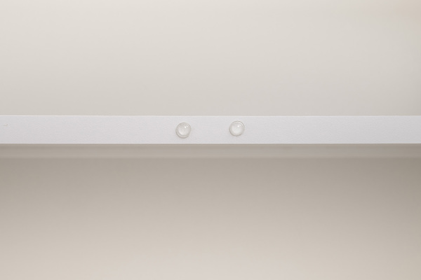 Гостиная Эйр композиция 1 белый PE шагрень, собирается на любую сторону