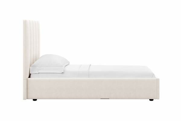 Детская Дакота композиция 1 меренга, белый, с кроватью Ингрид велюр вивальди 2 (спальное место 90 х 200)