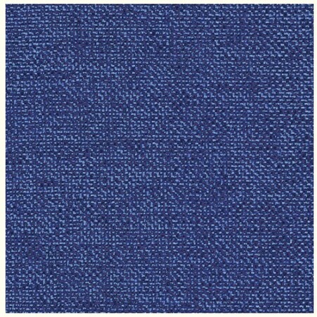 Кресло на колесах Адмирал ультра Хоум ткань рогожка синяя, крестовина пластик, подлокотники с мягкими накладками, механизм качания