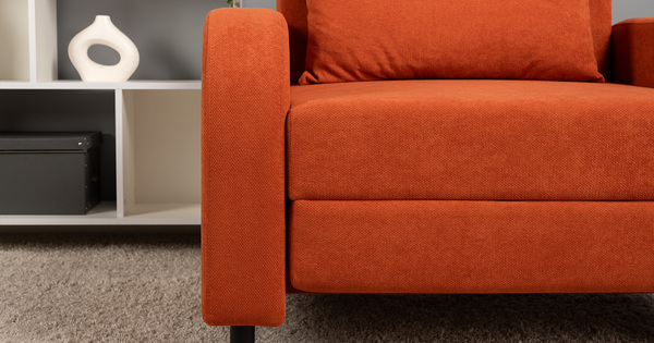 Кресло-кровать Киото ТК 781 велюр Epic 45 terra кирпичный