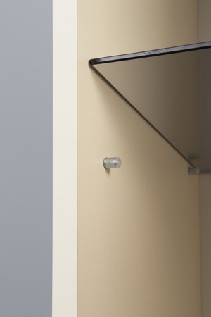 Гостиная Марион композиция 3 слоновая кость С341 PE, слоновая кость 6898 ПВХ, белый PE шагрень (собирается на любую сторону)