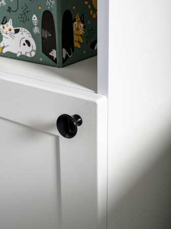 Стеллаж Остин 16.427 белый PE шагрень, дуб золотой CRAFT, белая шагрень 4101 ПВХ, сборка на любую сторону