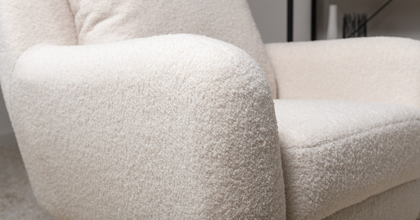 Кресло для отдыха Шон ТК 270 велюр Romeo 02 белый